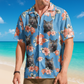 Cat Custom Photo Tropical Hibiscus Aloha - Hawaiian Shirts