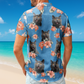 Cat Custom Photo Tropical Hibiscus Aloha - Hawaiian Shirts