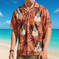 Custom Pet Funny Photo With Tropical Palm Trees - Custom Photo Hawaiian Shirts
