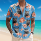 Cat Custom Photo Tropical Hibiscus Aloha - Hawaiian Shirts