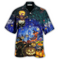 Hawaiian Shirt / Adults / S Halloween Dachshund And Dogs - Hawaiian Shirt - Reefox