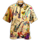 Hawaiian Shirt / Adults / S Saxophone Music Saxophone Is My Life - Hawaiian Shirt - Reefox