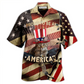 Hawaiian Shirt / Adults / S Cat America Proud To Be Beautiful - Hawaiian Shirt - Reefox