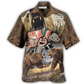 Hawaiian Shirt / Adults / S Native Style Love Peace Bear - Hawaiian Shirt - Reefox
