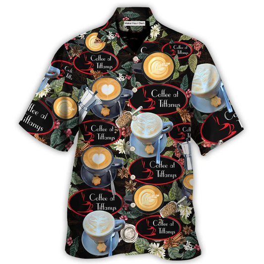 Coffee At Tiffany's Custom - Hawaiian Shirt