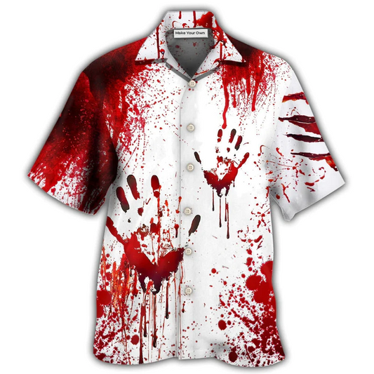 Hawaiian Shirt / Adults / S Halloween Clown They'll Never Find You - Hawaiian Shirt - Reefox