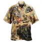 Hawaiian Shirt / Adults / S Truck Amazing American Pride Trucks Skull - Hawaiian Shirt - Reefox