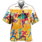 Hawaiian Shirt / Adults / S Beer I Like Beer And Running - Hawaiian Shirt - Reefox