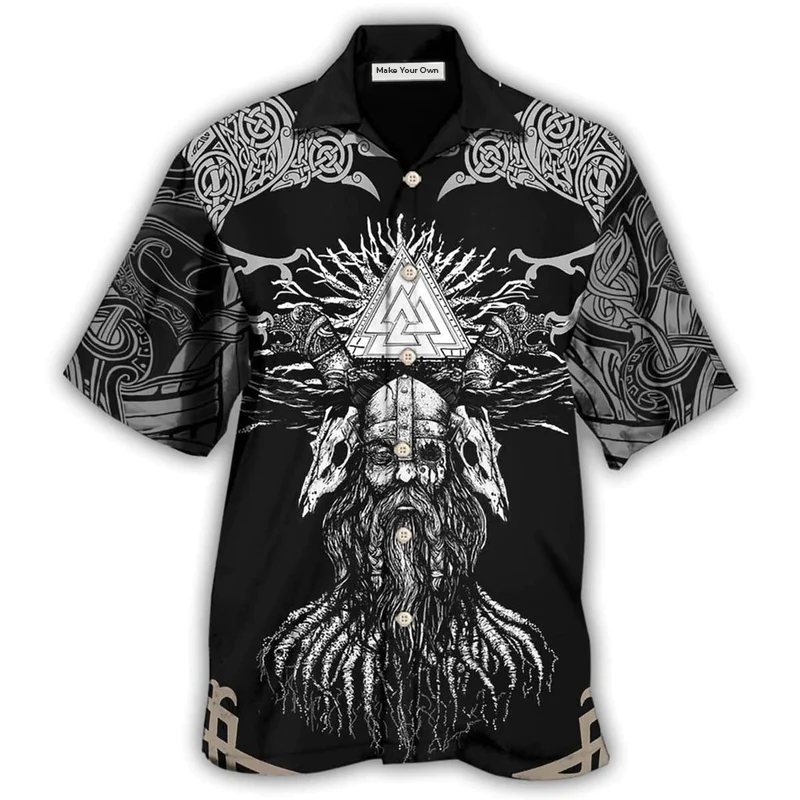 Hawaiian Shirt / Adults / S Viking Victory Life - Hawaiian Shirt - Reefox
