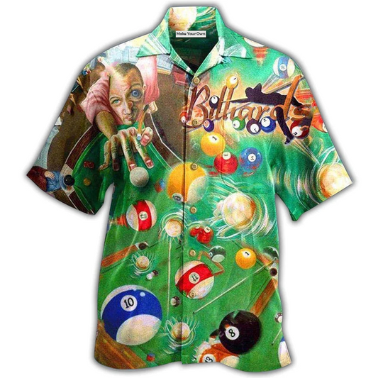 Hawaiian Shirt / Adults / S Billiard It Worked In My Head - Hawaiian Shirt - Reefox