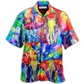 Elephant Happy Rainbow Elephant Family Colorful - Hawaiian Shirt - Reefox