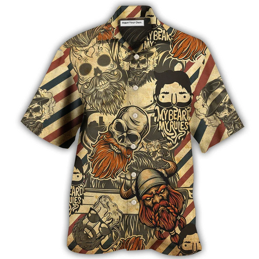 Hawaiian Shirt / Adults / S Viking My Rules - Hawaiian Shirt - Reefox