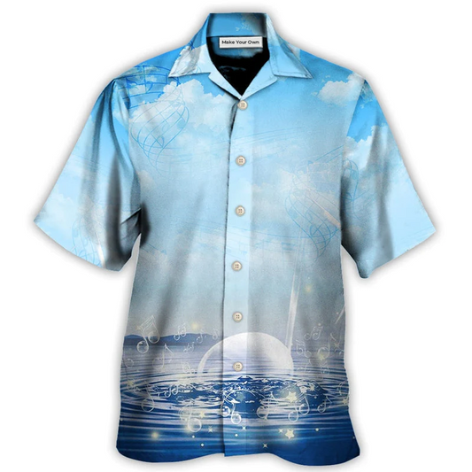 Hawaiian Shirt / Adults / S Music Sounds Of Nature - Hawaiian Shirt - Reefox