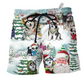 Beach Short / Adults / S Husky Merry Christmas So Cute - Beach Short Reefox - Owls Matrix LTD
