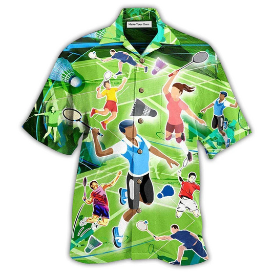 Hawaiian Shirt / Adults / S Badminton Life Is Better With Badminton My Passion - Hawaiian Shirt - Reefox