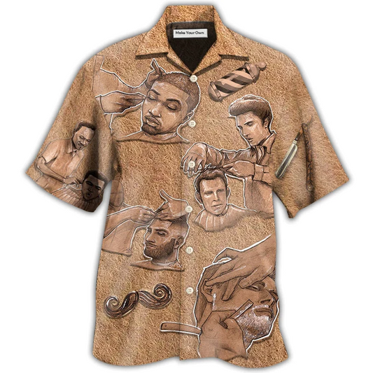 Hawaiian Shirt / Adults / S Barber Style - Hawaiian Shirt - Reefox