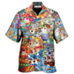 Hawaiian Shirt / Adults / S Cat All You Need Is Love And A Cat - Hawaiian Shirt - Reefox