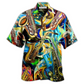 Hawaiian Shirt / Adults / S Saxophone Music Saxophone Is My Second Language - Hawaiian Shirt - Reefox