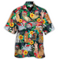 Hawaiian Shirt / Adults / S Christmas Dog Santa Merry Xmas - Hawaiian Shirt - Reefox