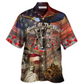 Hawaiian Shirt / Adults / S Veteran Proud To Be A With Boots - Hawaiian Shirt - Reefox