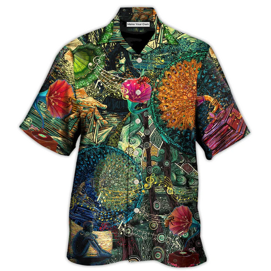 Hawaiian Shirt / Adults / S Music What Is The Song That Makes You Dream Everytime - Hawaiian Shirt - Reefox