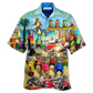 Hawaiian Shirt / Adults / S Cat Sky Above Sand - Hawaiian Shirt - Reefox