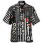 Hawaiian Shirt / Adults / S Mechanic Toolbox Amazing Style - Hawaiian Shirt - Reefox