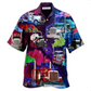 Truck You Can Smoke Here Truck Drivers With Colorful Smoke - Hawaiian Shirt
