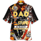Hawaiian Shirt / Adults / S Mechanic Family Dad Can't Fix Stupid But He Can Fix What Stupid Does - Hawaiian Shirt - Reefox