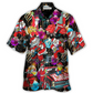 Christmas Guitar Music And Santa Merry Very Xmas - Hawaiian Shirt - Reefox