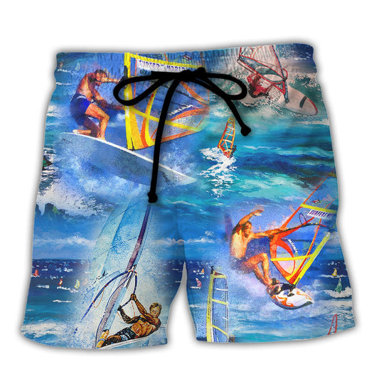 Surfing Don't Be Jealous Just Because You Can't Surf Like Me - Beach Short Reefox