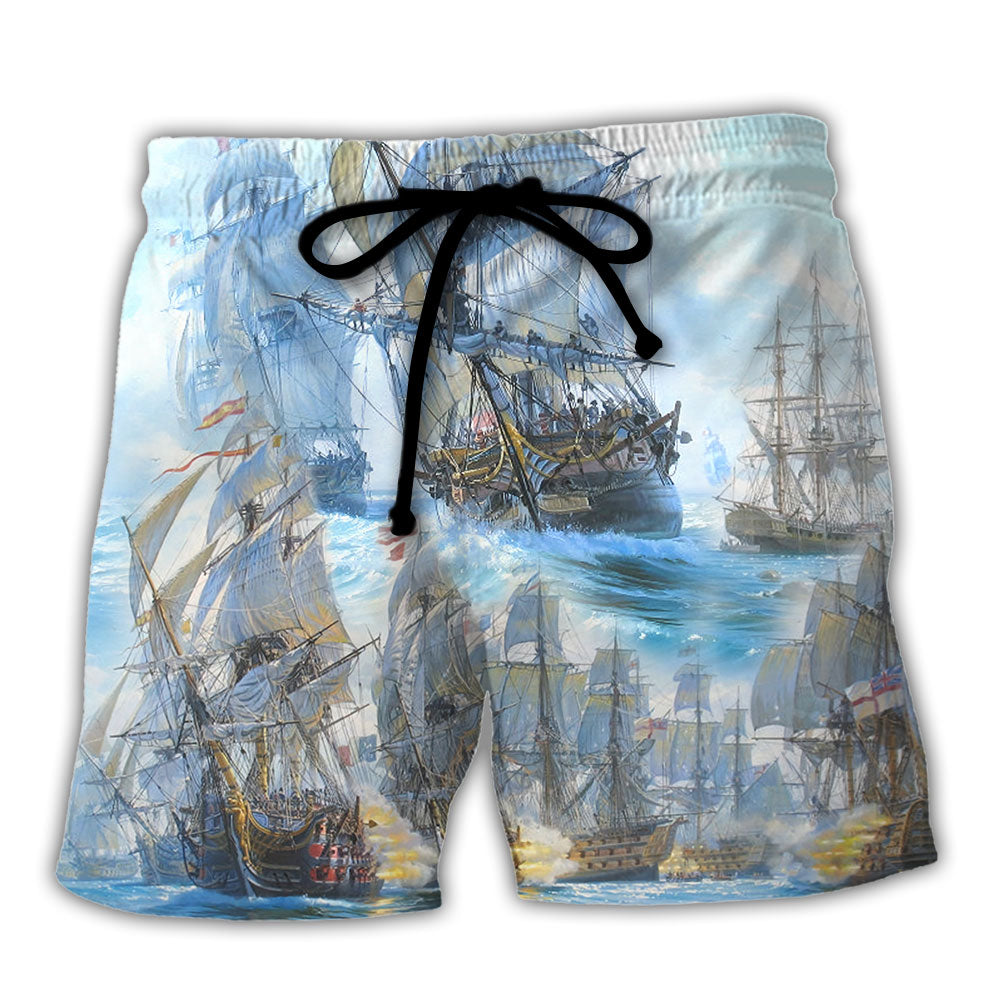 Sailing Don't Be Jealous Just Because You Can't Sail Like Me - Beach Short Reefox