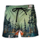 Camping You Don't Have To Be Crazy To Camp With Us, We Can Train You - Beach Short Reefox