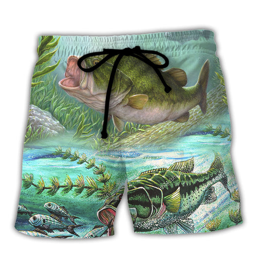 Fishing Don't Be Jealous Just Because You Can't Catch Fish Like Me - Beach Short Reefox