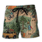 Camping If I'm Drunk It's My Camping Friends Fault - Beach Short Reefox
