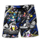 Karting Don't Be Jealous Just Because You Can't Go Karting Like Me - Beach Short Reefox