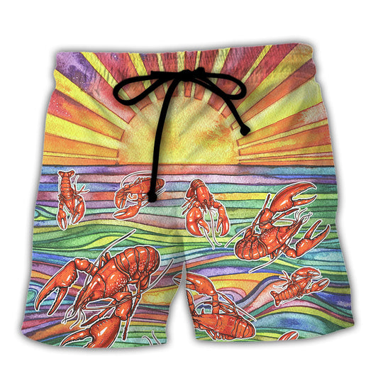 Lobster Well It Ain't Gonna Suck Itself - Beach Short Reefox