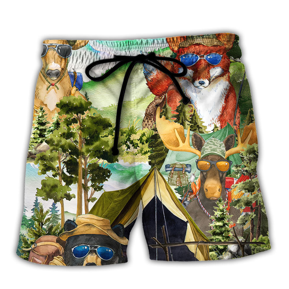 Camping Squad Classy Sassy And A Bit Smart Assy - Beach Short Reefox