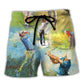 Golf Don't Be Jealous Just Because You Can't Play Golf Like Me - Beach Short Reefox