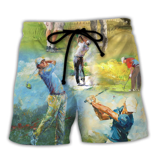 Golf Don't Be Jealous Just Because You Can't Play Golf Like Me - Beach Short Reefox