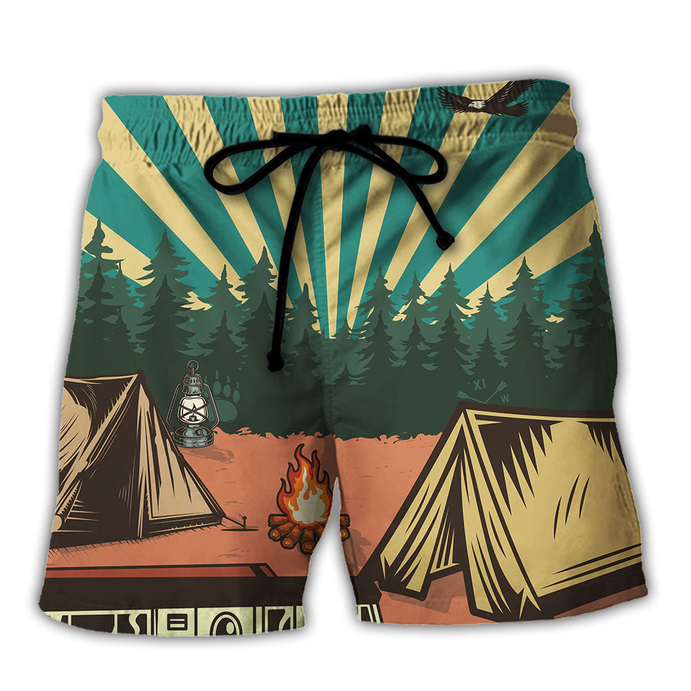 Camping Not All Those Who Wander Are Lost - Beach Short Reefox