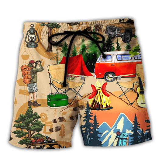 Camping It's All Fun And Games Until Someone Loses A Weiner - Beach Short Reefox
