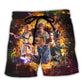 Amazing Musicians With Instrument - Beach Short Reefox - Owls Matrix LTD