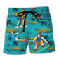 Waterskiing Granpa Some Grandpas Play Bingo Real Grandpas Waterski Lover Waterski - Beach Short Reefox