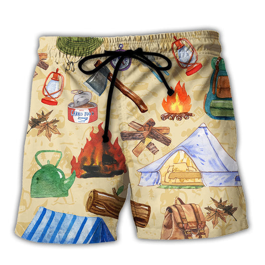 Camping Never Take Camping Advice From Me - Beach Short Reefox
