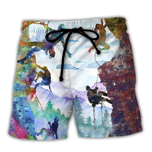 Rock Climbing Don't Be Jealous Just Because You Can't Climb Like Me - Beach Short Reefox