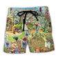 Gardening Plants Don't Tell Secret Sun The Garden Vintage Vibe - Beach Short Reefox