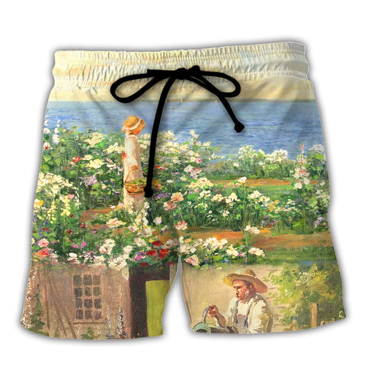 Gardening Old Sorrry I Have Plants This Weekend - Beach Short Reefox