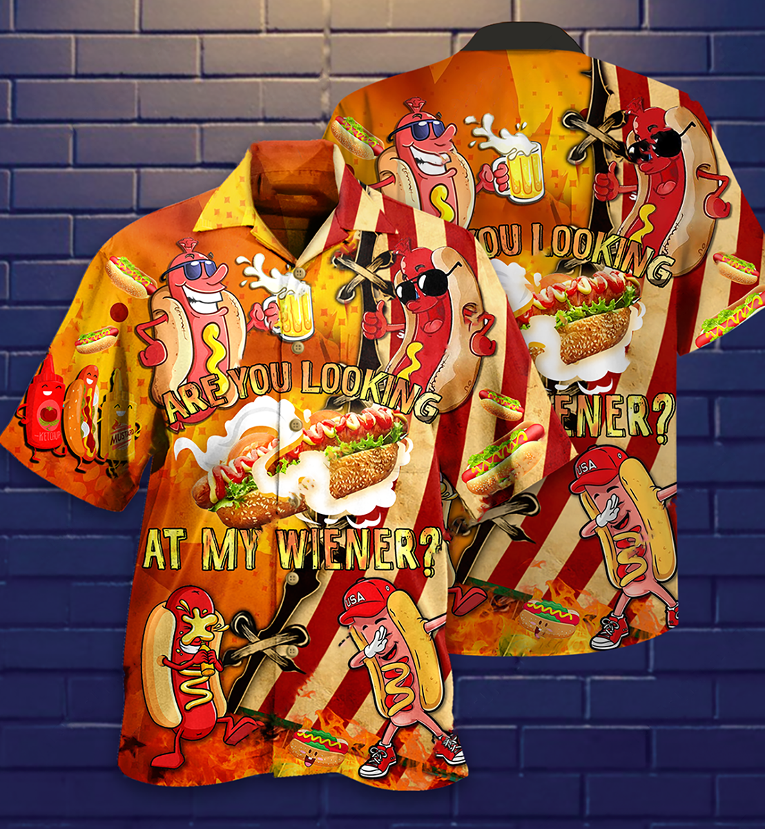 Food Are You Looking Funny - Hawaiian Shirt - Reefox
