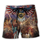 America's New Beginning 2023 Firework - Beach Short Reefox - Owls Matrix LTD